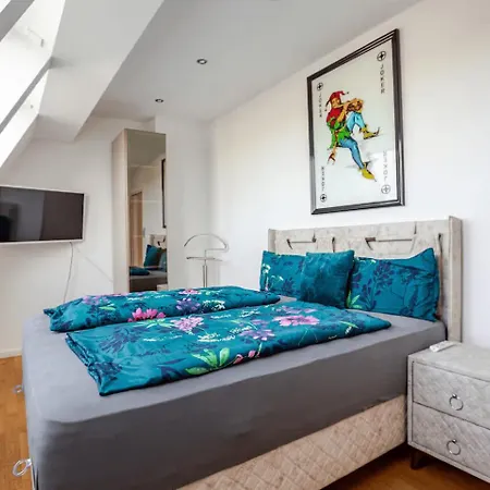 10-12 Personen - Luxus Penthouse Zentrum - Thomaskirche Apartment *