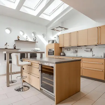 Apartment 10-12 Personen - Luxus Penthouse Zentrum - Thomaskirche *