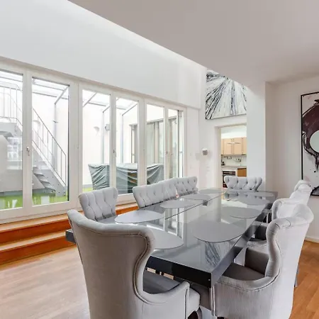 10-12 Personen - Luxus Penthouse Zentrum - Thomaskirche Leipzig