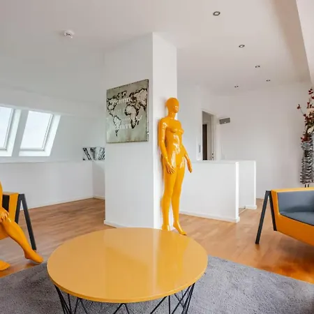 10-12 Personen - Luxus Penthouse Zentrum - Thomaskirche Apartmán Lipsko