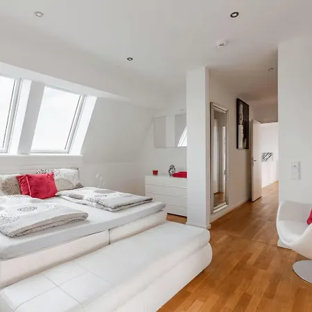 Stylisches Penthouse Mit Dachterrasse Im Zentrum! Apartament