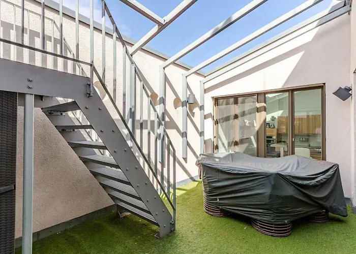 Skyline Luxus Penthouse Im Zentrum! Exklusive Oase Fuer Privat- Und Geschaeftsuebernachtungen- Und Events Lipsia