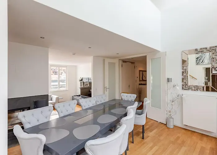 Skyline Luxus Penthouse Im Zentrum! Exklusive Oase Fuer Privat- Und Geschaeftsuebernachtungen- Und Events Appartamento Lipsia
