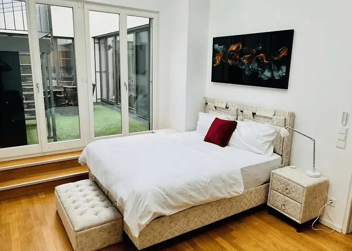 Appartamento Skyline Luxus Penthouse Im Zentrum! Exklusive Oase Fuer Privat- Und Geschaeftsuebernachtungen- Und Events *