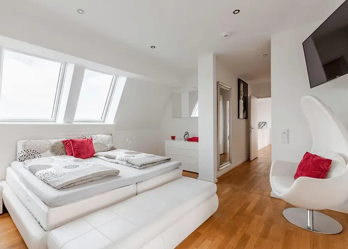 Skyline Luxus Penthouse Im Zentrum! Exklusive Oase Fuer Privat- Und Geschaeftsuebernachtungen- Und Events Appartamento