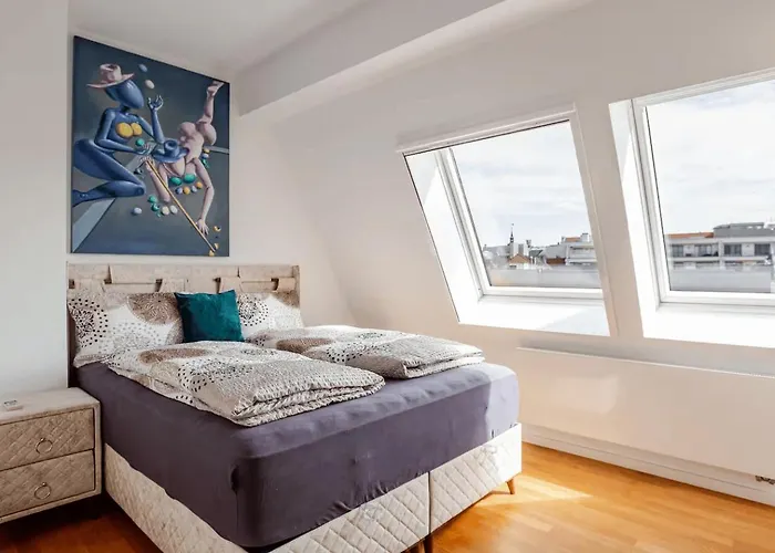 Appartamento Skyline Luxus Penthouse Im Zentrum! Exklusive Oase Fuer Privat- Und Geschaeftsuebernachtungen- Und Events Lipsia