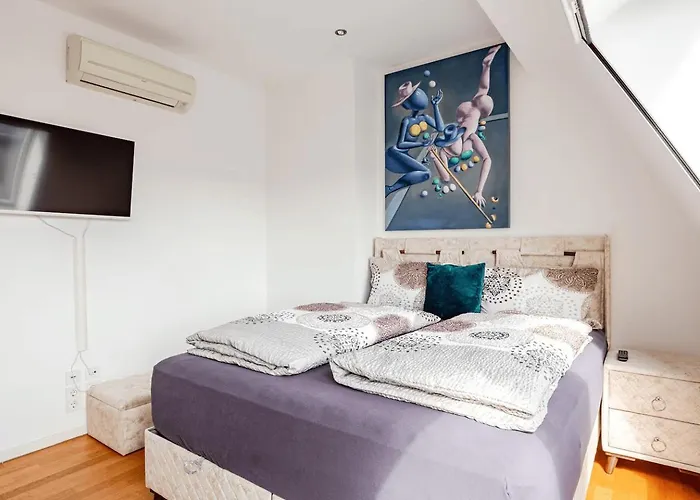 Skyline Luxus Penthouse Im Zentrum! Exklusive Oase Fuer Privat- Und Geschaeftsuebernachtungen- Und Events Appartamento Lipsia